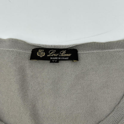 Loro Piana ロロピアーナ FAE8270 カシミヤ クルーネック 長袖 ニット セーター トップス トップス