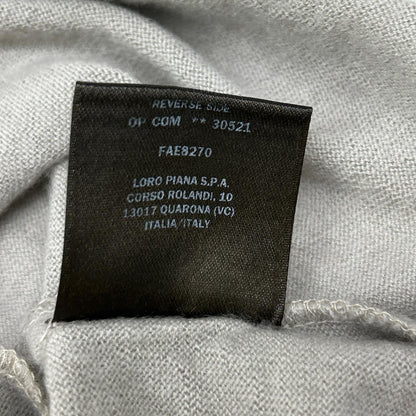 Loro Piana ロロピアーナ FAE8270 カシミヤ クルーネック 長袖 ニット セーター トップス トップス
