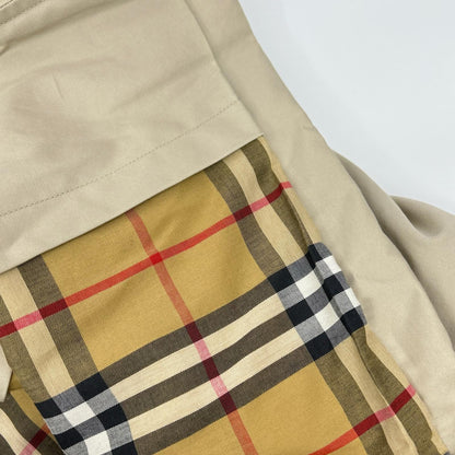 Burberry LONDON バーバリーロンドン コットン ノヴァチェック ステンカラーコート コート