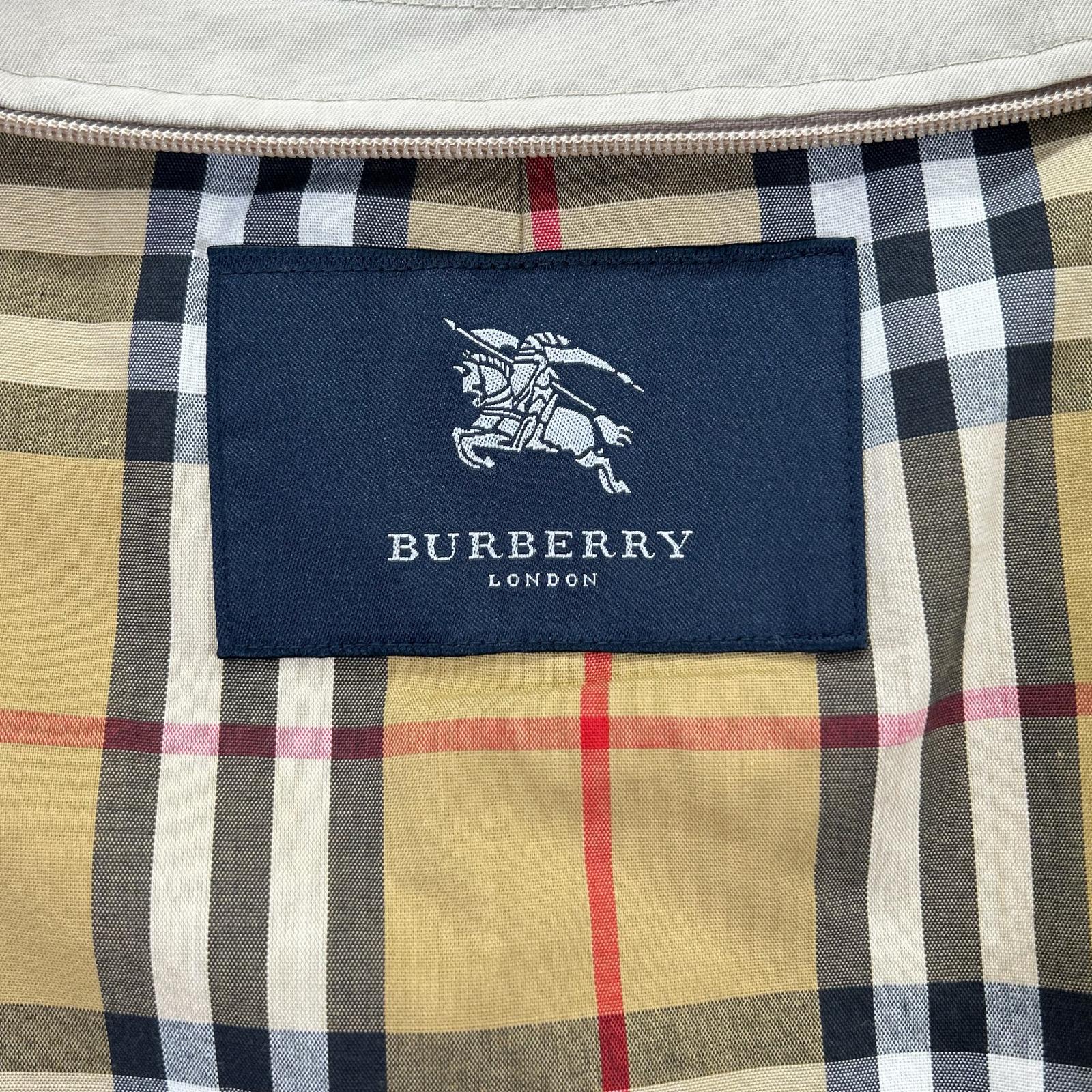 Burberry LONDON バーバリーロンドン コットン ノヴァチェック ステンカラーコート コート