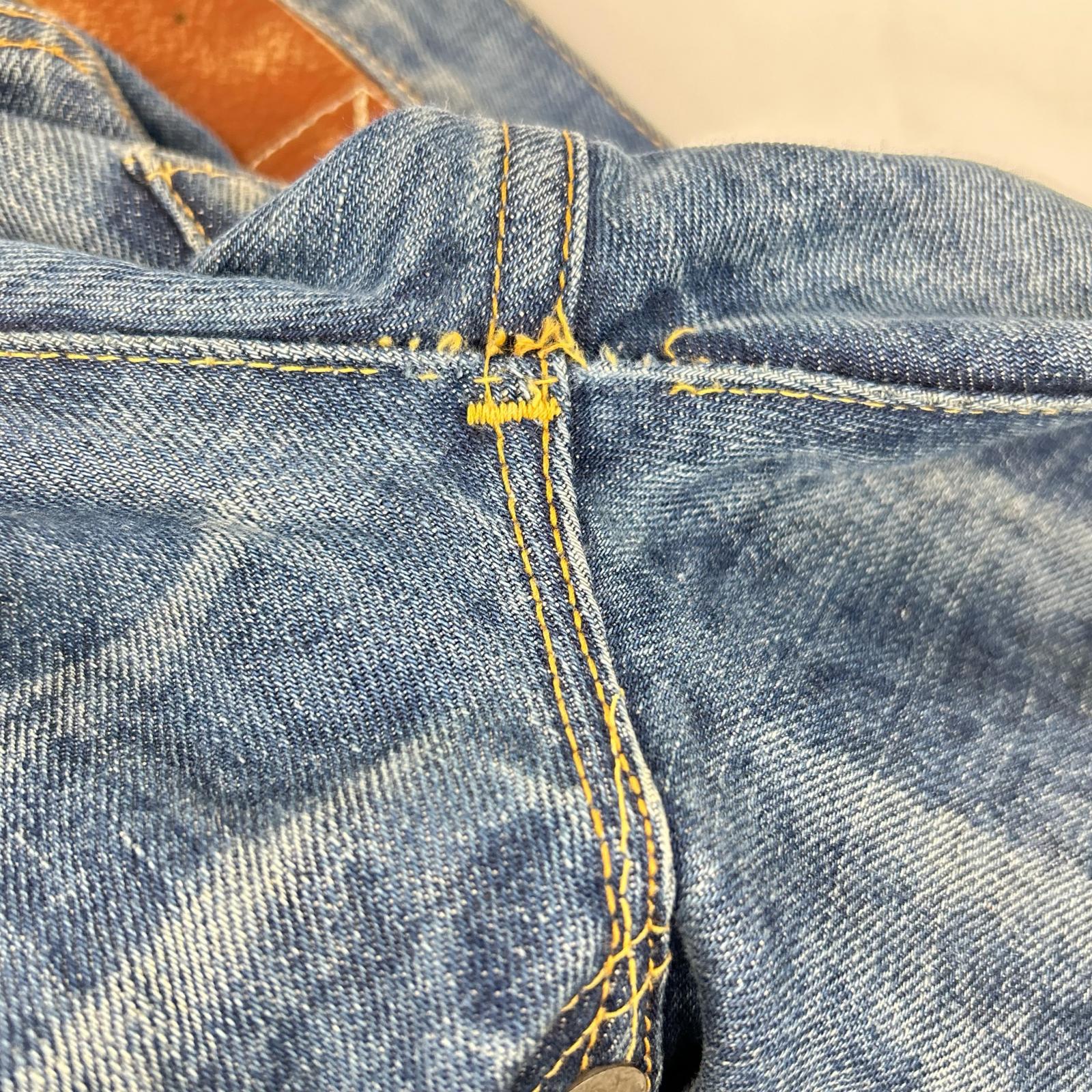 LEVI'S リーバイス 44501 インディゴ レザーシンチバック 大戦モデル S501 ボトムス