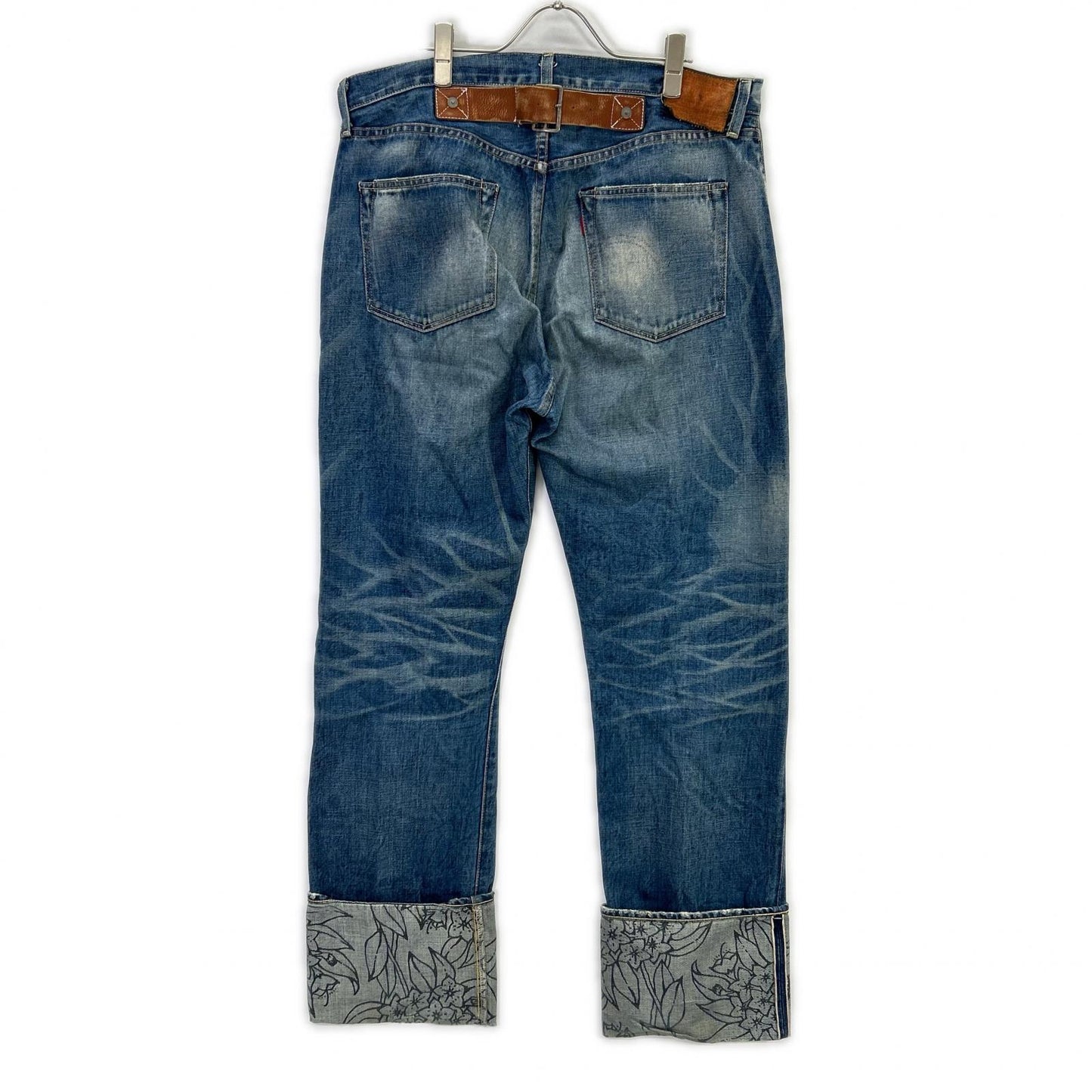 LEVI'S リーバイス 44501 インディゴ レザーシンチバック 大戦モデル S501 ボトムス