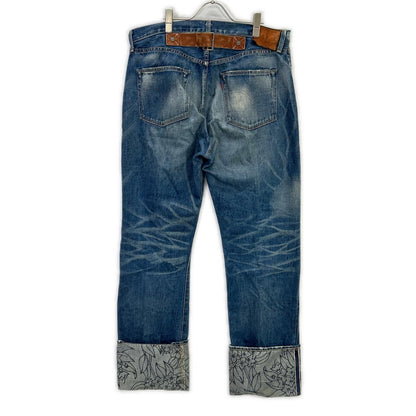 LEVI'S リーバイス 44501 インディゴ レザーシンチバック 大戦モデル S501 ボトムス