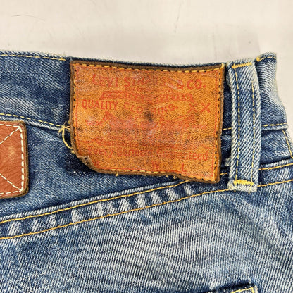 LEVI'S リーバイス 44501 インディゴ レザーシンチバック 大戦モデル S501 ボトムス