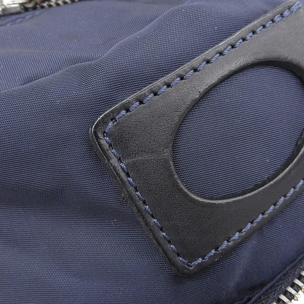 Felisi フェリージ 美品 別注 ナイロン ショルダーバッグ メンズ ネイビー 18-42 ショルダーバッグ