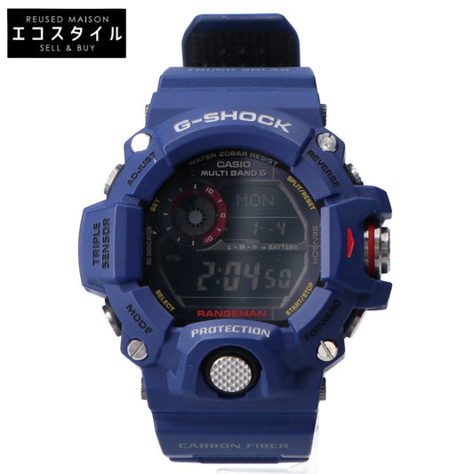 【美品】GW-9400NVJ-2JF RANGEMAN 登山系列 太阳能电波表 模拟数字腕表 - 男士