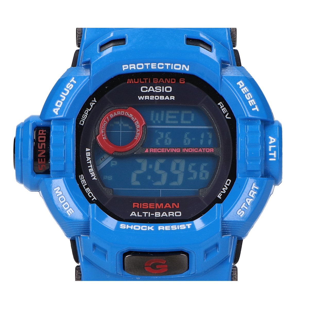 G-SHOCK ジーショック 【美品】GW-9200BLJ-2JF RISEMAN ライズマン タフソーラー 電波 デジタル 腕時計