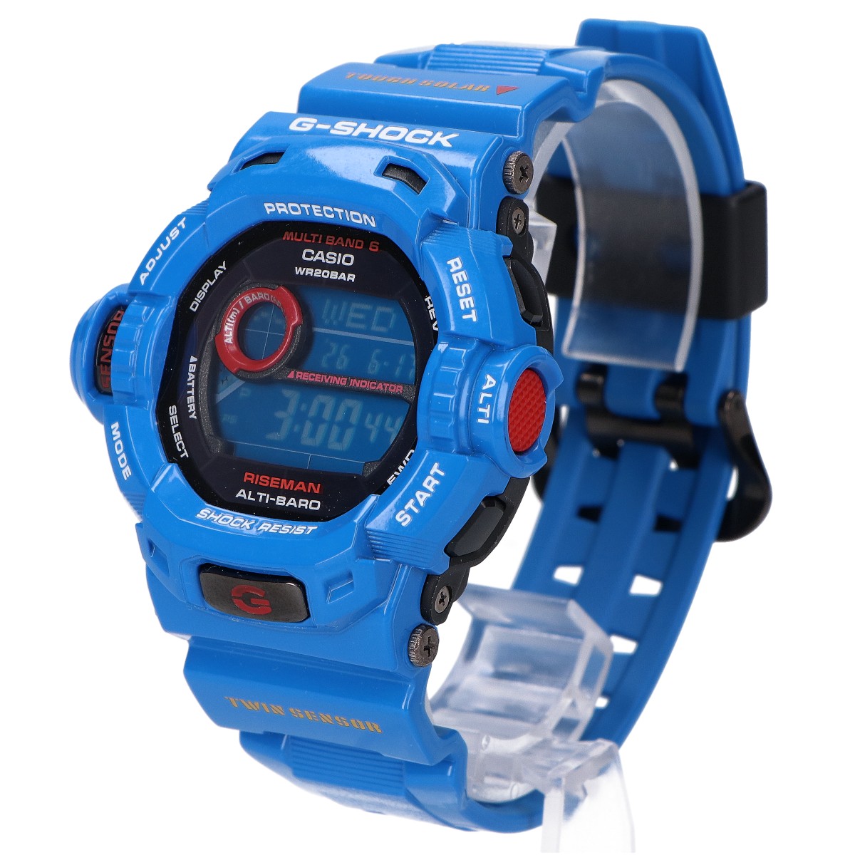G-SHOCK ジーショック 【美品】GW-9200BLJ-2JF RISEMAN ライズマン タフソーラー 電波 デジタル 腕時計