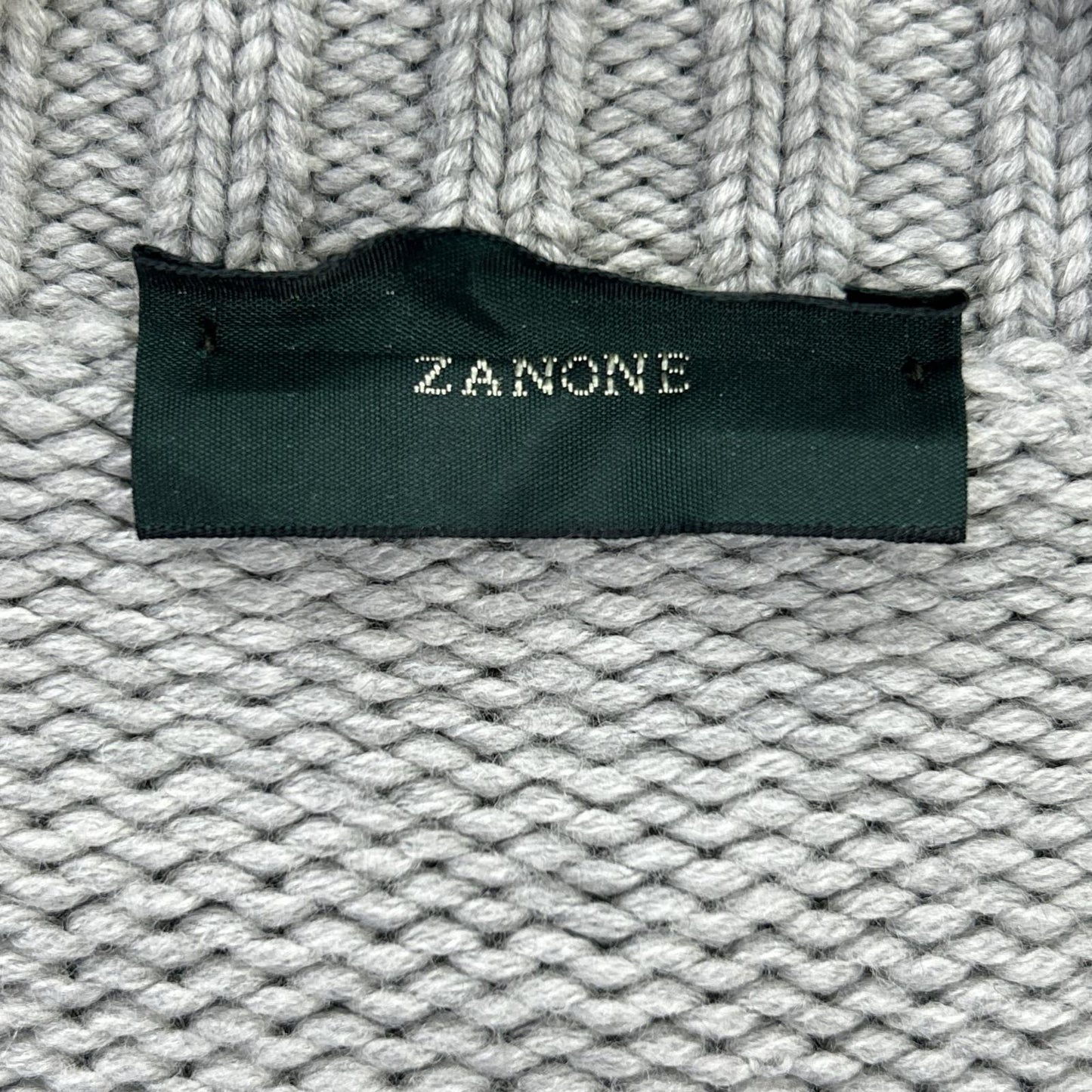 ZANONE 赞诺内 灰色 羊毛 开衫 上衣