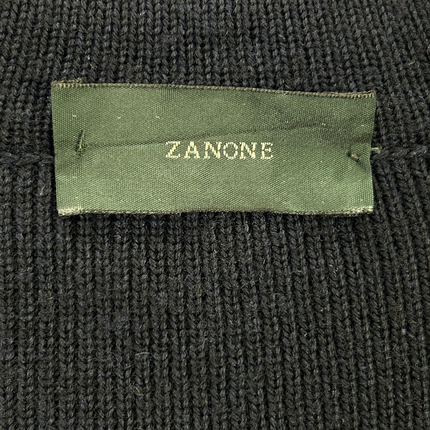ZANONE Zanone 海军蓝 羊毛 针织 夹克 夹克