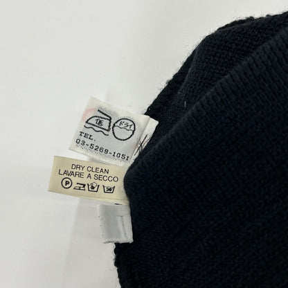 ZANONE 扎诺内 黑色 羊毛 开衫 上衣