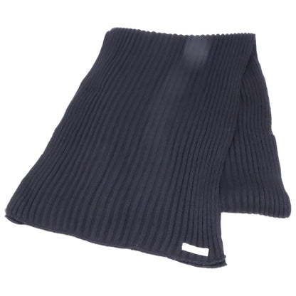 Loro Piana Wool Rib Knit Scarf