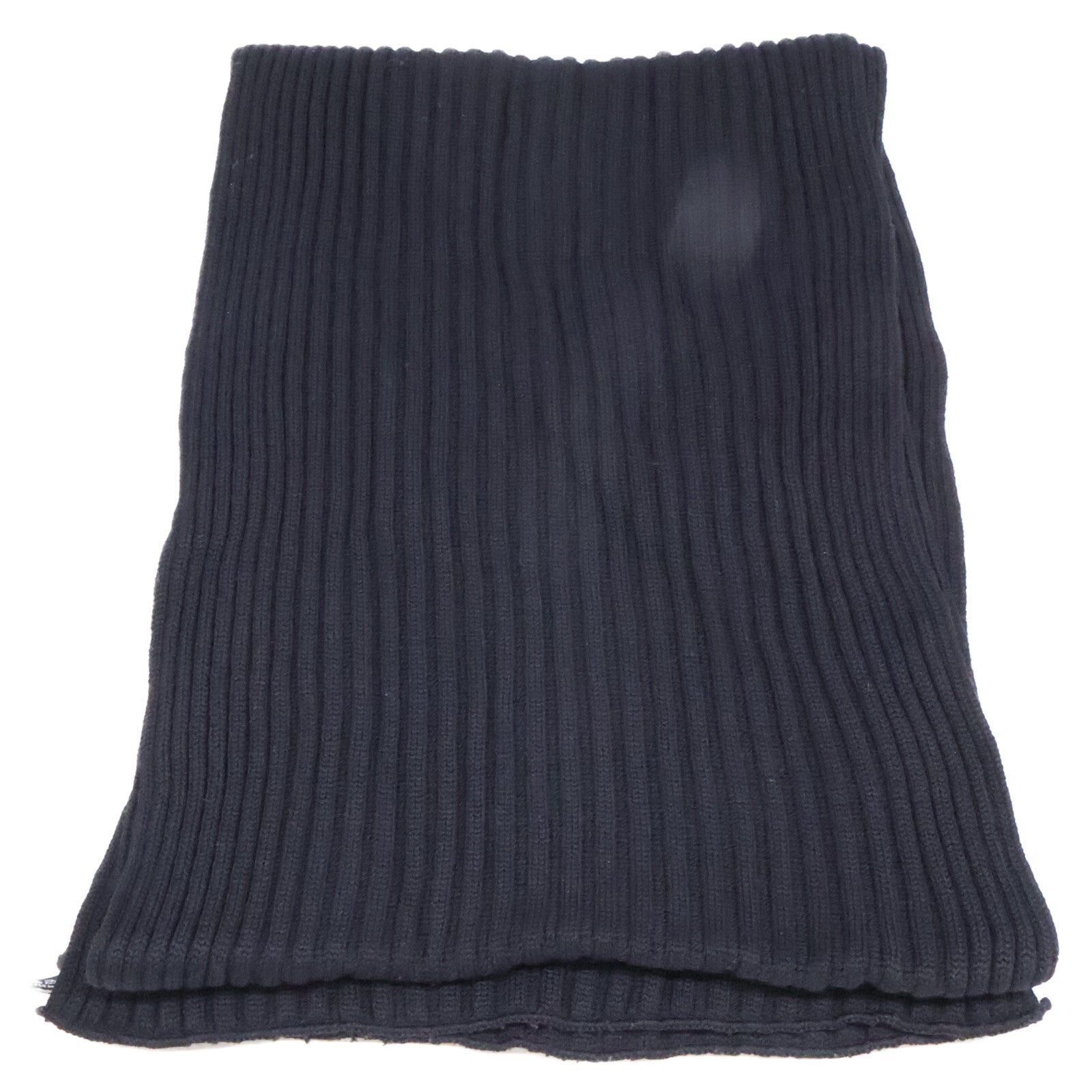 Loro Piana Wool Rib Knit Scarf