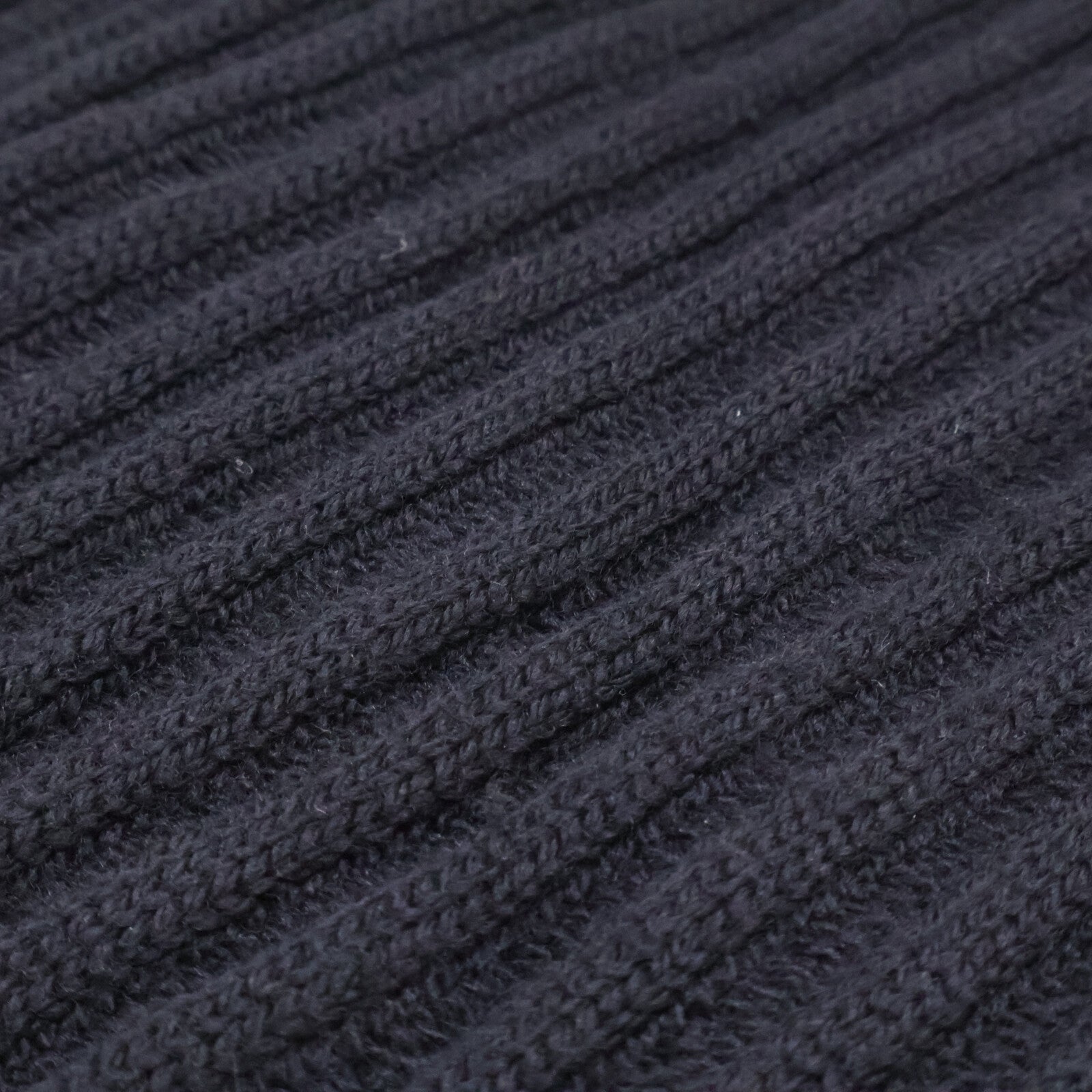Loro Piana Wool Rib Knit Scarf