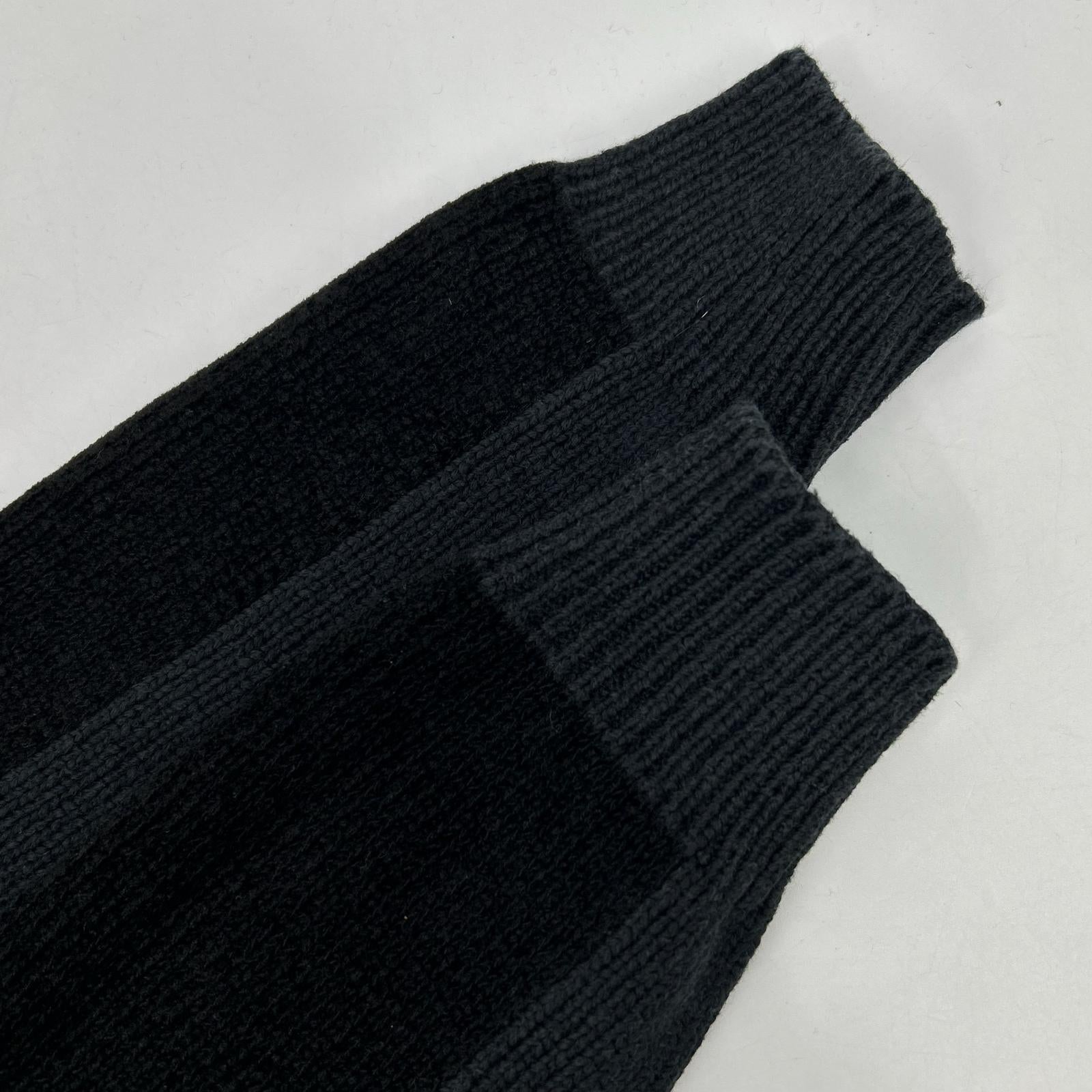 MONCLER モンクレール 21年製 girocollo tricot コットン ロゴパッチ ニット トップス