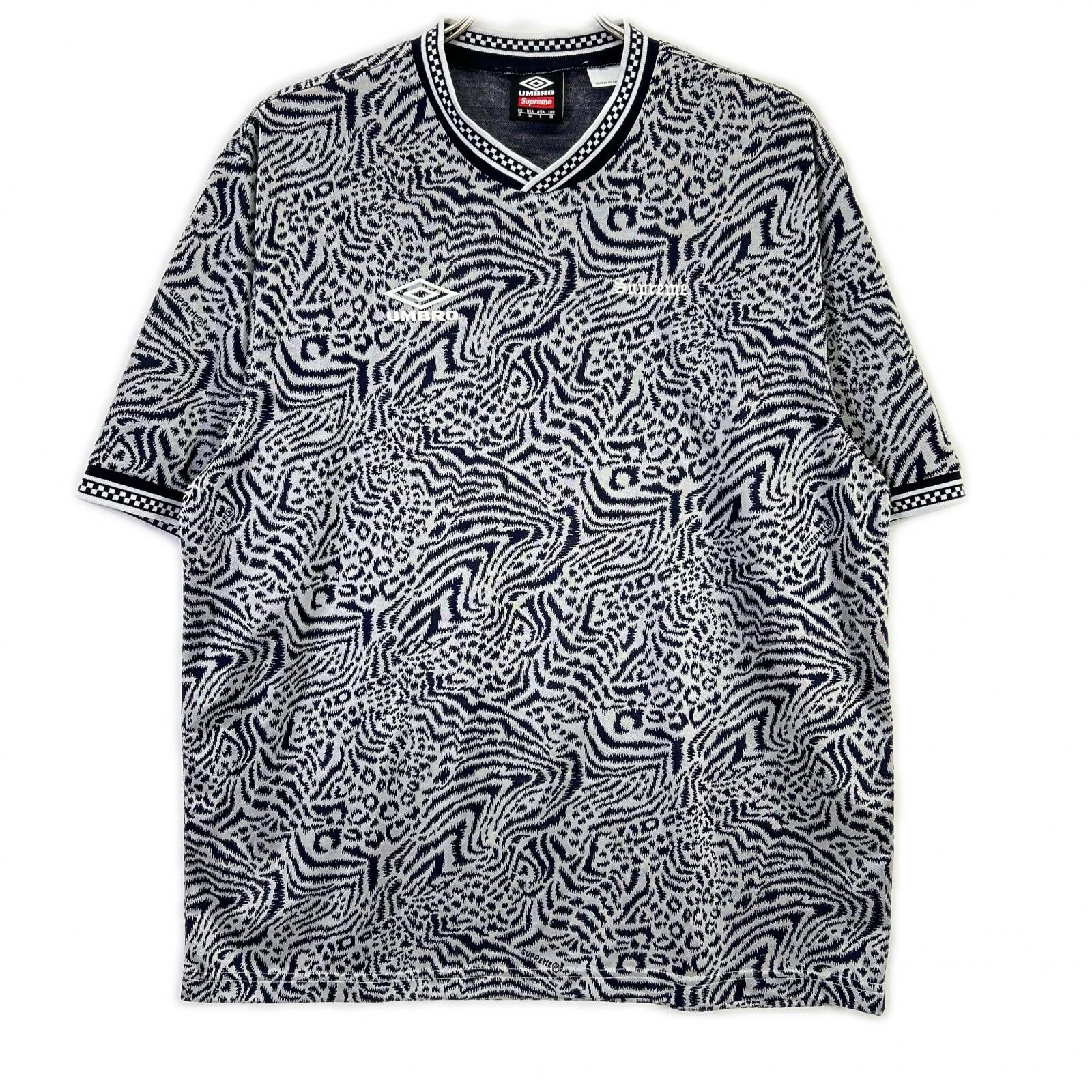 ×UMBRO Jacquard Soccer Jersey/T-shirt Top M Men's