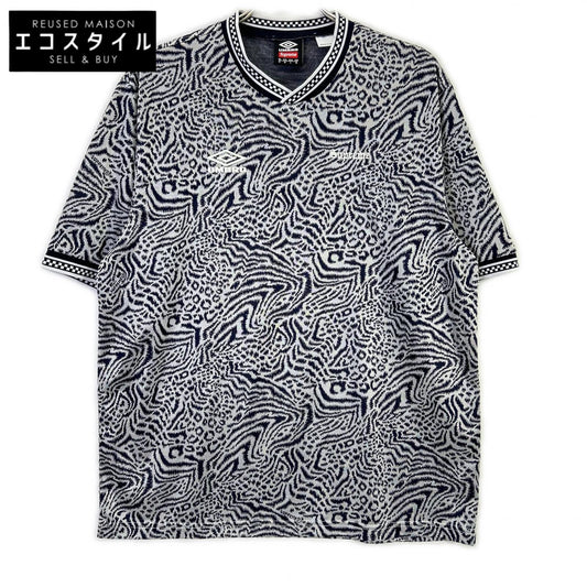 ×UMBRO Jacquard Soccer Jersey/T-shirt Top M Men's