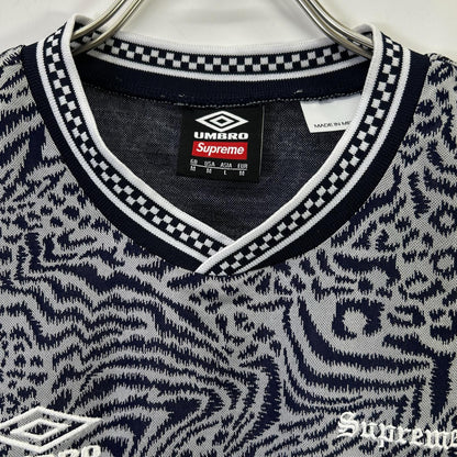 ×UMBRO Jacquard Soccer Jersey/T-shirt Top M Men's