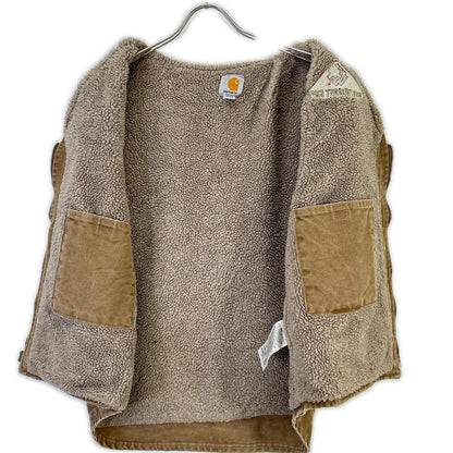 carhartt カーハート ブラウン ダック生地 ワークベスト ベスト