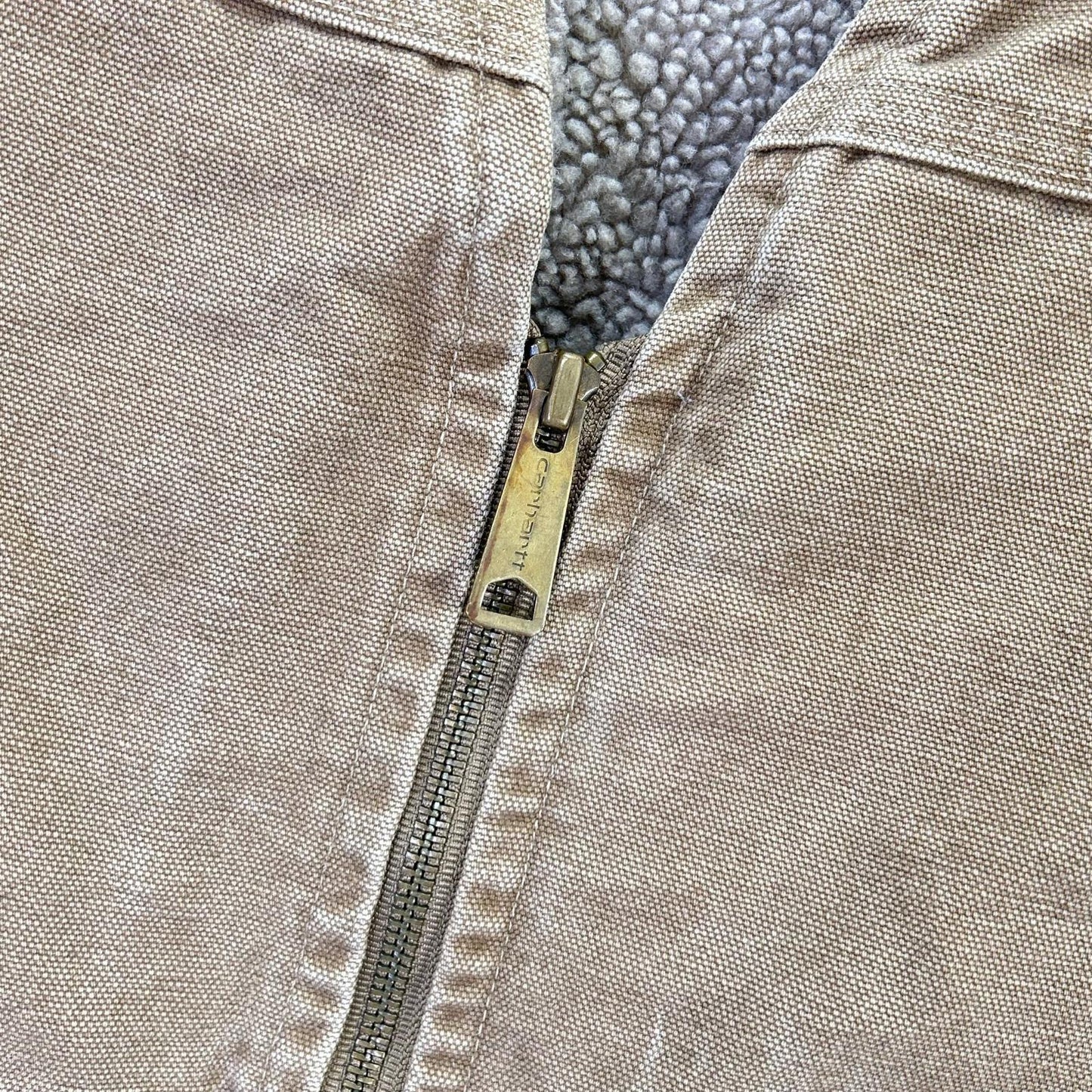 carhartt カーハート ブラウン ダック生地 ワークベスト ベスト
