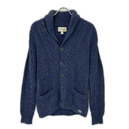 RalphLauren Denim&Supply ラルフローレンデニム&サプライ ネイビー ネコ目釦 インディゴ ショールカラーベスト トップス