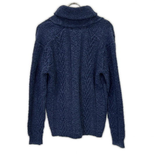 RalphLauren Denim&Supply ラルフローレンデニム&サプライ ネイビー ネコ目釦 インディゴ ショールカラーベスト トップス