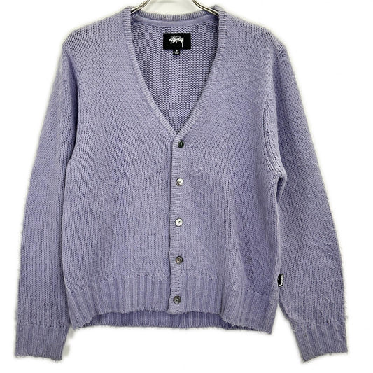 117163 Brushedcardigan ﾗｲﾄﾊﾟｰﾌﾟﾙ トップス S メンズ