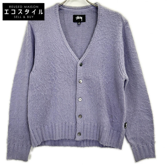 117163 Brushedcardigan ﾗｲﾄﾊﾟｰﾌﾟﾙ トップス S メンズ