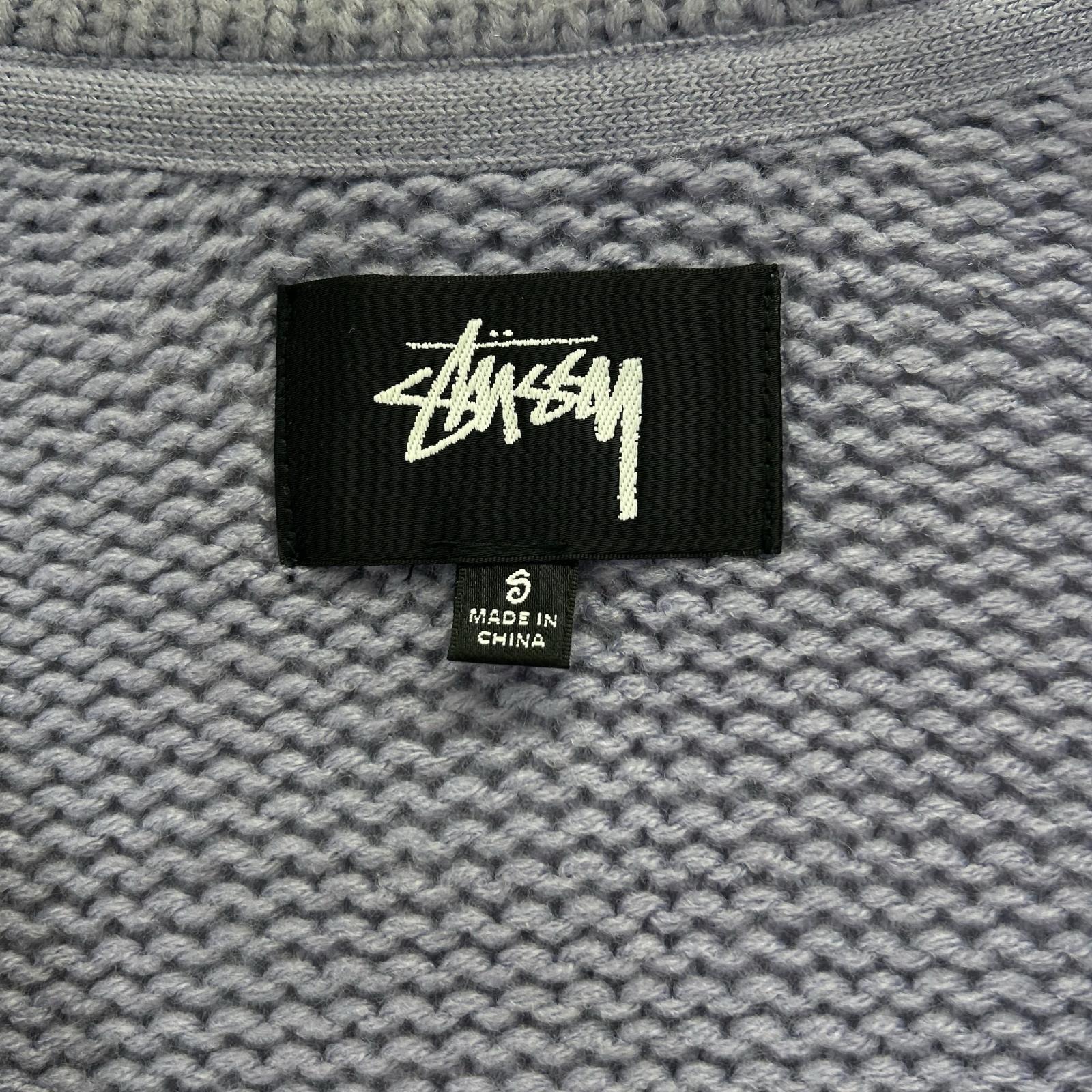 stussy ステューシー 117163 Brushedcardigan ライトパープル トップス