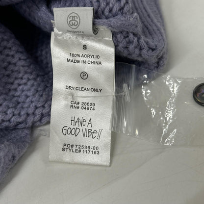 stussy ステューシー 117163 Brushedcardigan ライトパープル トップス