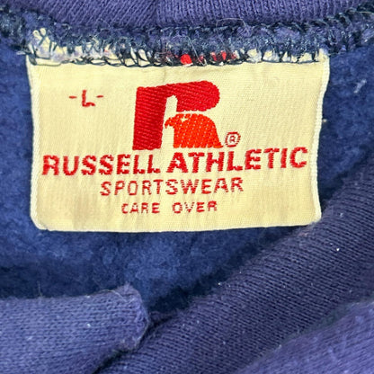 RUSSELL ATHLETIC ラッセルアスレティック ネイビー USA製 プルオーバーパーカー トップス