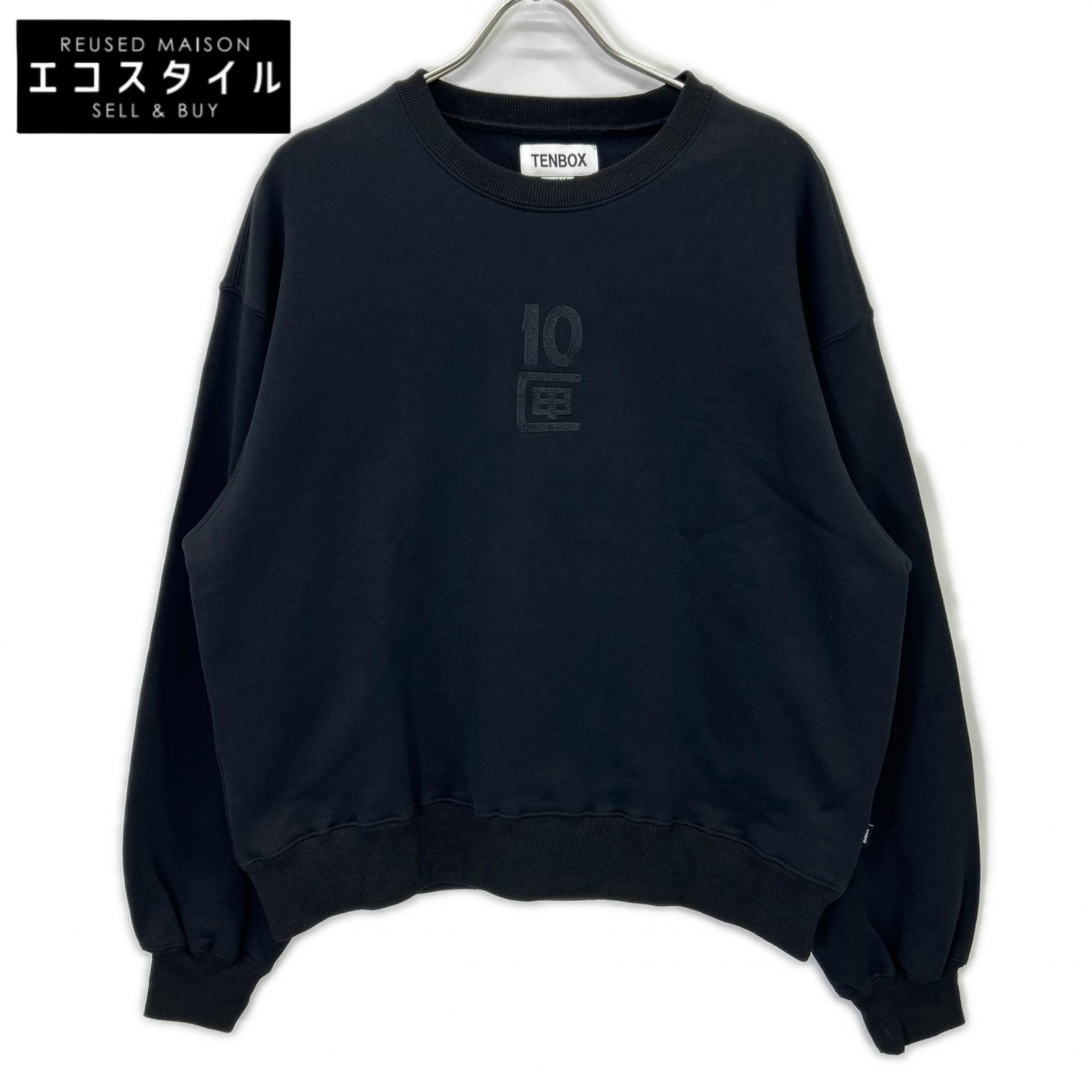 10匣 TENBOX Embroidered Sweatshirt Top S Men's