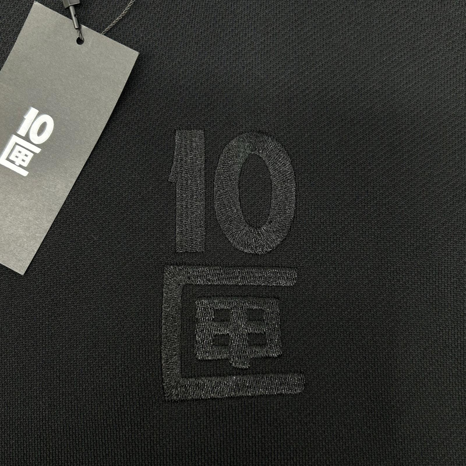 10匣 TENBOX Embroidered Sweatshirt Top S Men's