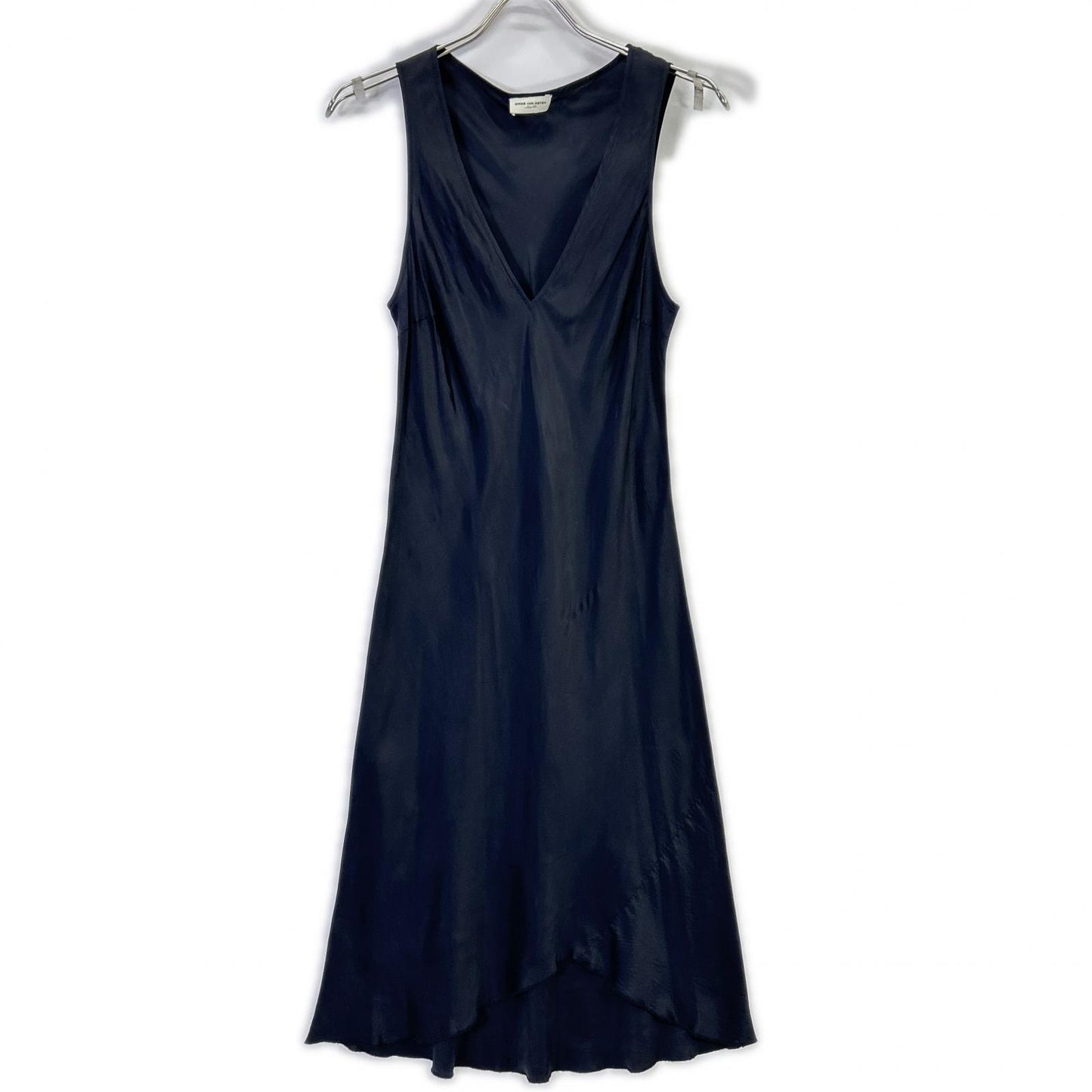 DRIES VAN NOTEN ドリスヴァンノッテン ブラック 3756-1101 レーヨン ノースリーブドレス ライカ期 ワンピース
