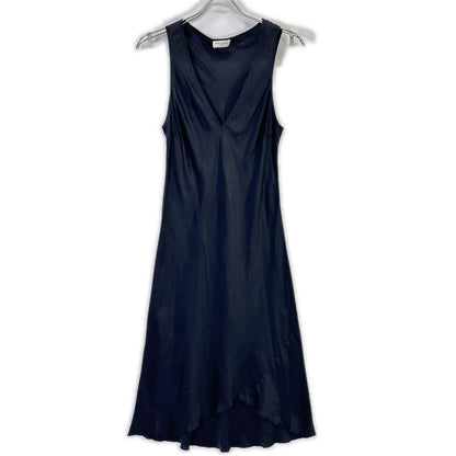 Black 3756-1101 Rayon Sleeveless Dress, Leica Collection, size 38, for women