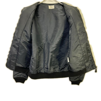 RagsMcGREGOR ラグスマックレガー Black 21136101 Collarless MA-1 Jacket