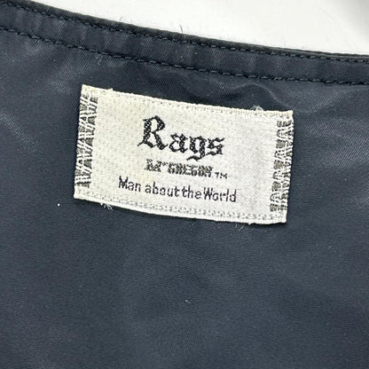 RagsMcGREGOR ラグスマックレガー Black 21136101 Collarless MA-1 Jacket