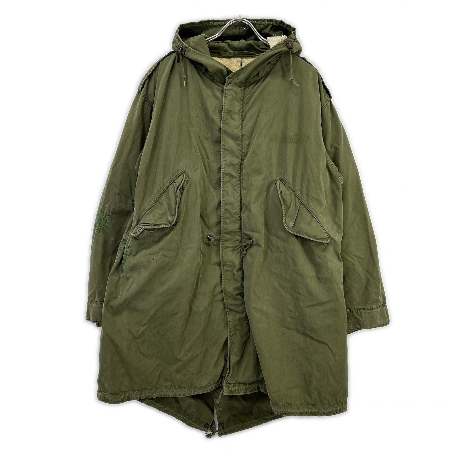 【USARMY】50s M-1951 M-51 ライナー付コート U.S.ARMY ユーエスアーミー 50S M-51 モッズコート ライナー付き