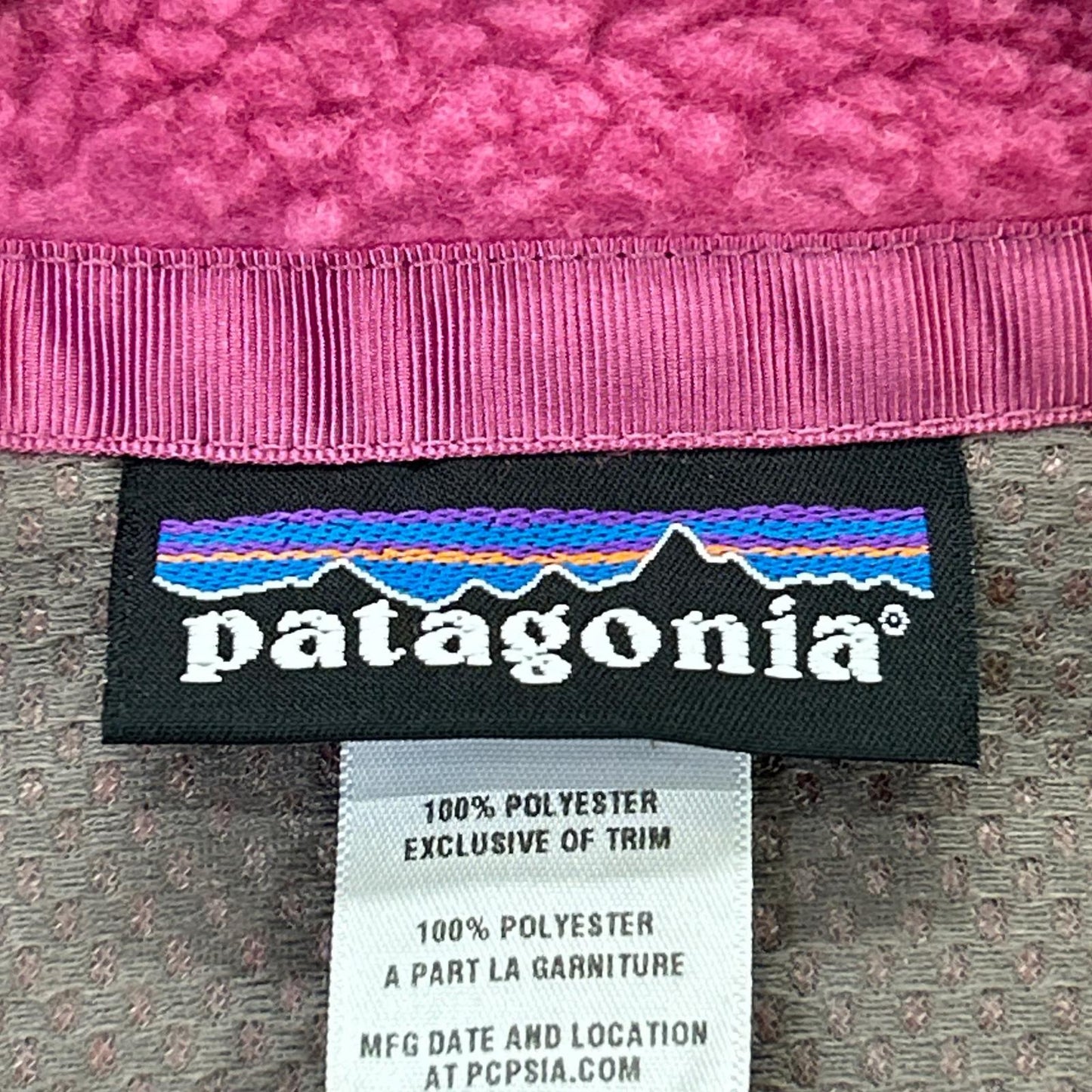 Patagonia パタゴニア 23080 CLASSIC RETORO Xパープル フリースベスト ベスト