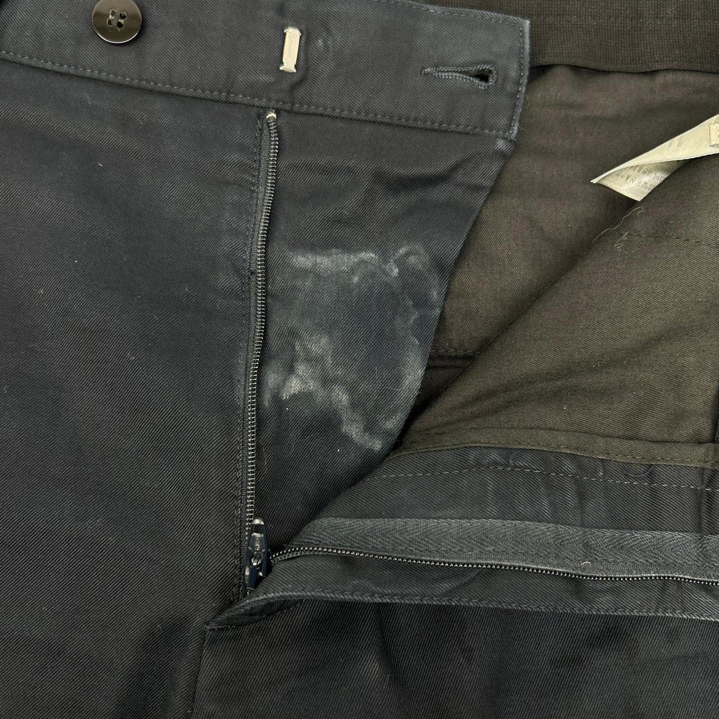 Dior HOMME ディオールオム 763C187E3866 ブラック クロップドパンツ ボトムス