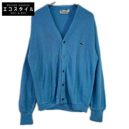 Lacoste ラコステ 70S 糸巻きタグ ブルー カーディガン トップス