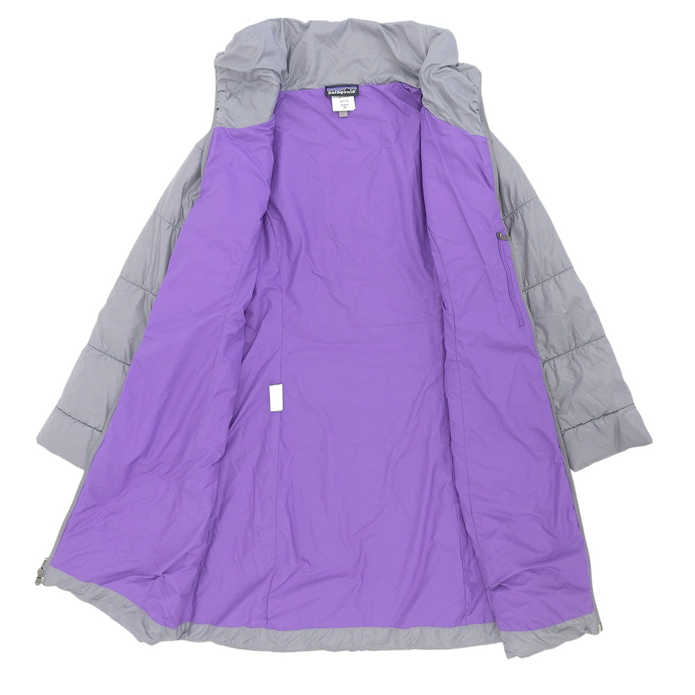 Patagonia long down coat women's gray XS 28205 coat