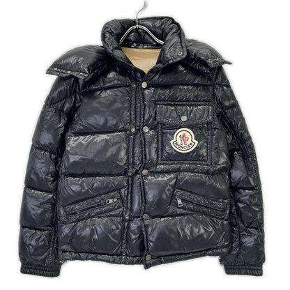 MONCLER モンクレール K2 ブラック フロントロゴ ダウンジャケット　 ジャケット