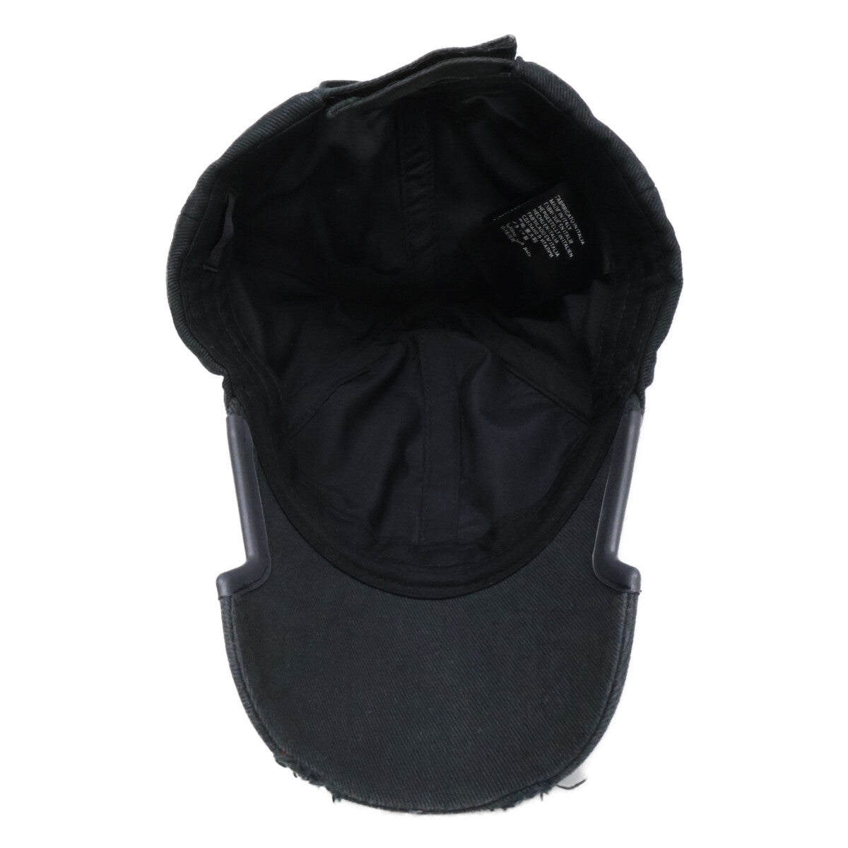BALENCIAGA バレンシアガ 【美品/国内正規】766864 410B2 ヴィンテージ加工 ロゴ キャップ 帽子
