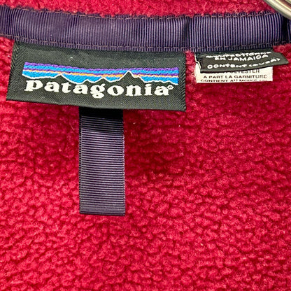 Patagonia パタゴニア 90S ジャマイカ製 レッド シンチラスナップT トップス