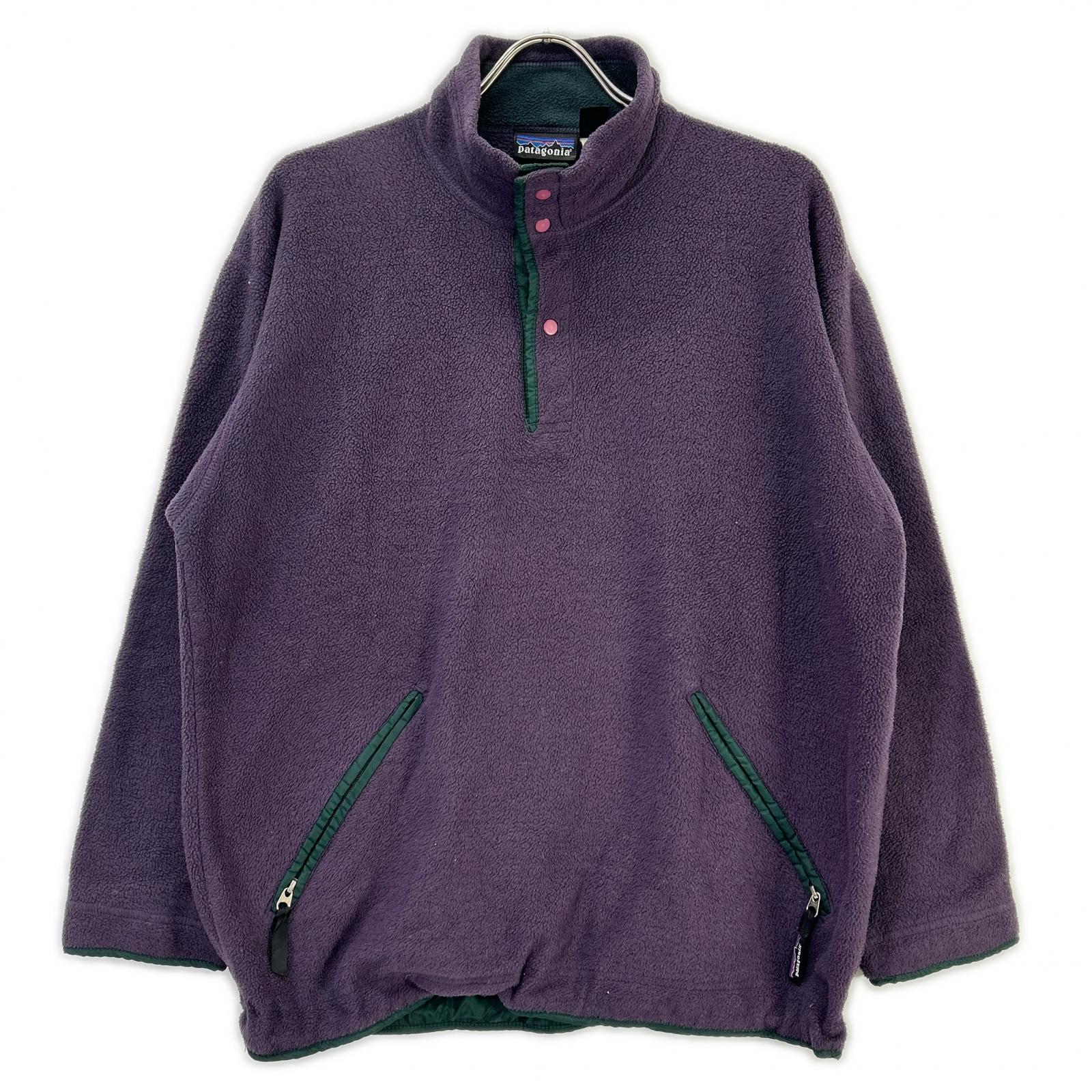 Patagonia パタゴニア 90S USA製 パープル ウーリーT トップス