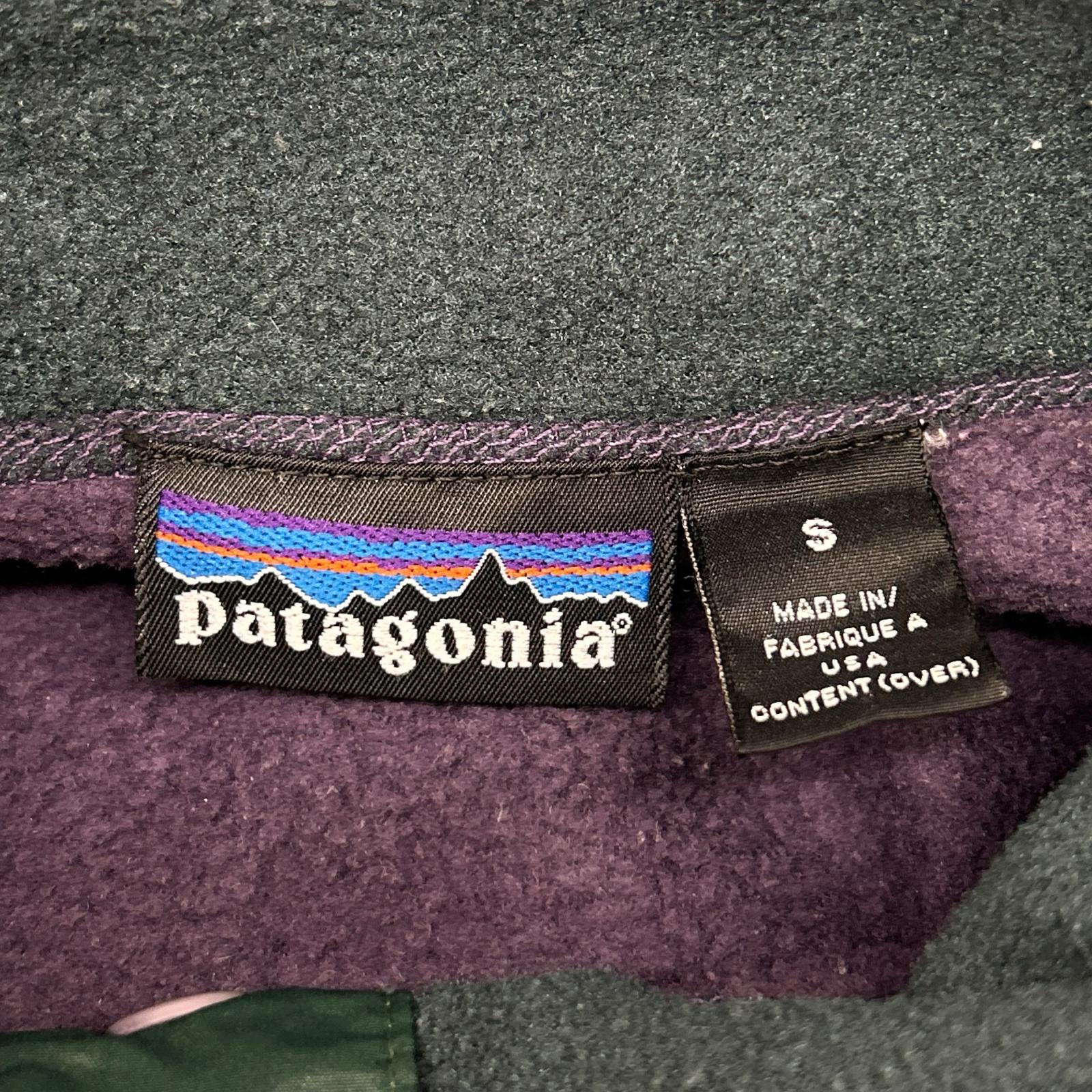 Patagonia パタゴニア 90S USA製 パープル ウーリーT トップス