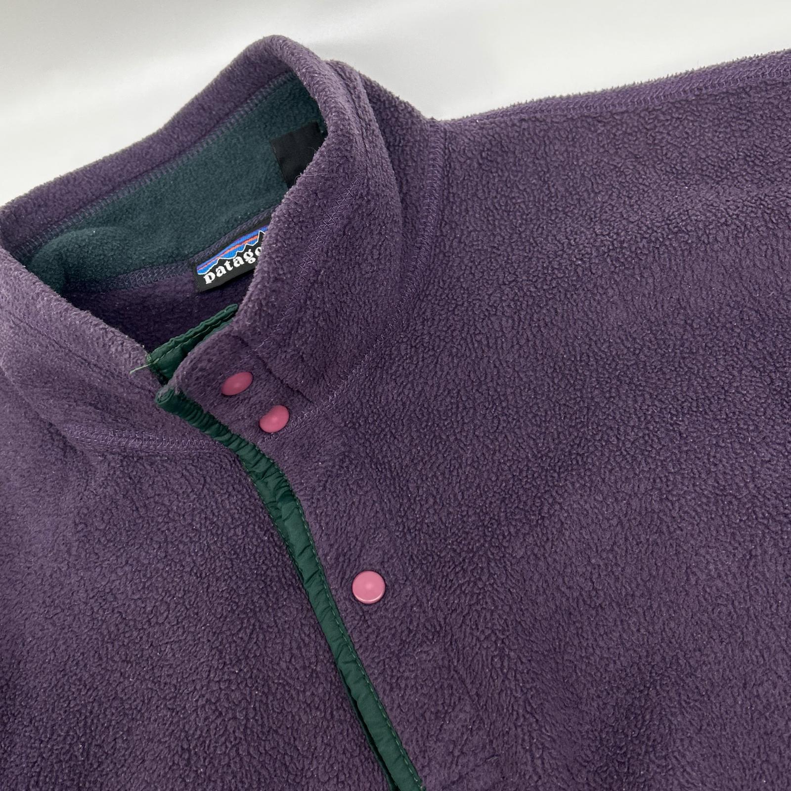 Patagonia パタゴニア 90S USA製 パープル ウーリーT トップス