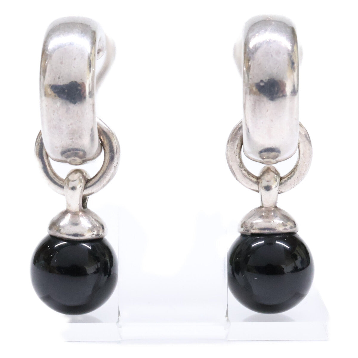 TIFFANY&Co. Tiffany 925 Onyx Earrings