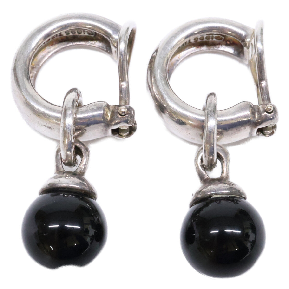 TIFFANY&Co. Tiffany 925 Onyx Earrings